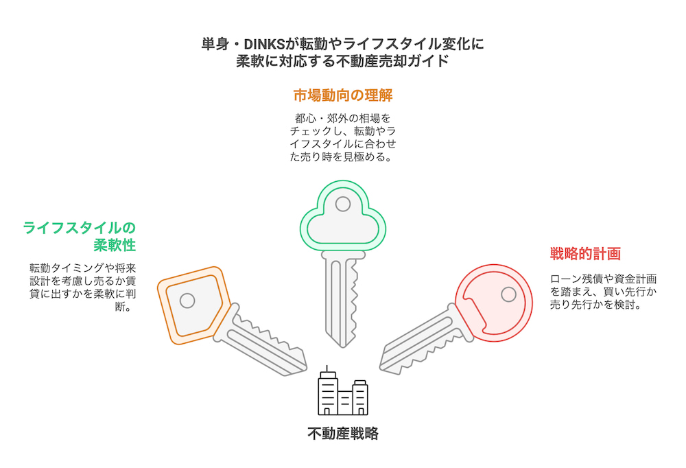 横浜不動産売却｜単身・DINKSが転勤やライフスタイル変化に柔軟に対応する不動産売却ガイド